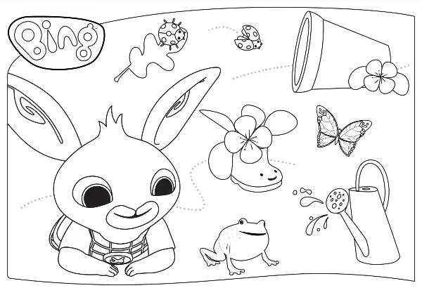 Bing Para Colorir 34