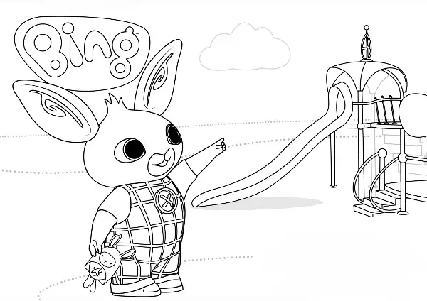 Bing Para Colorir 43