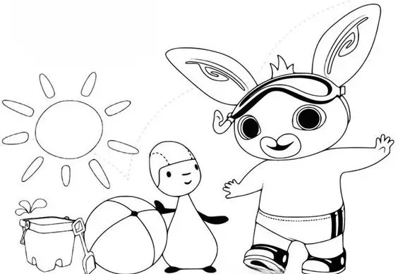 Bing Para Colorir 49