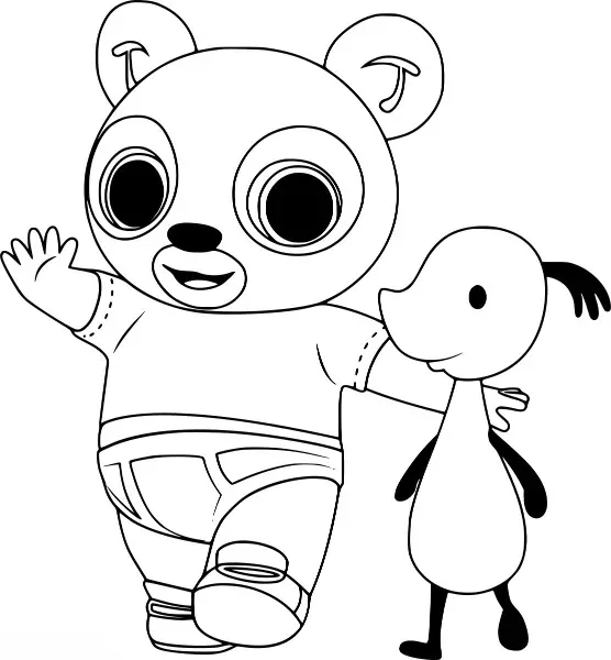 Bing Para Colorir 57