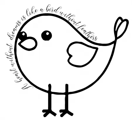 Vogel Ausmalbilder