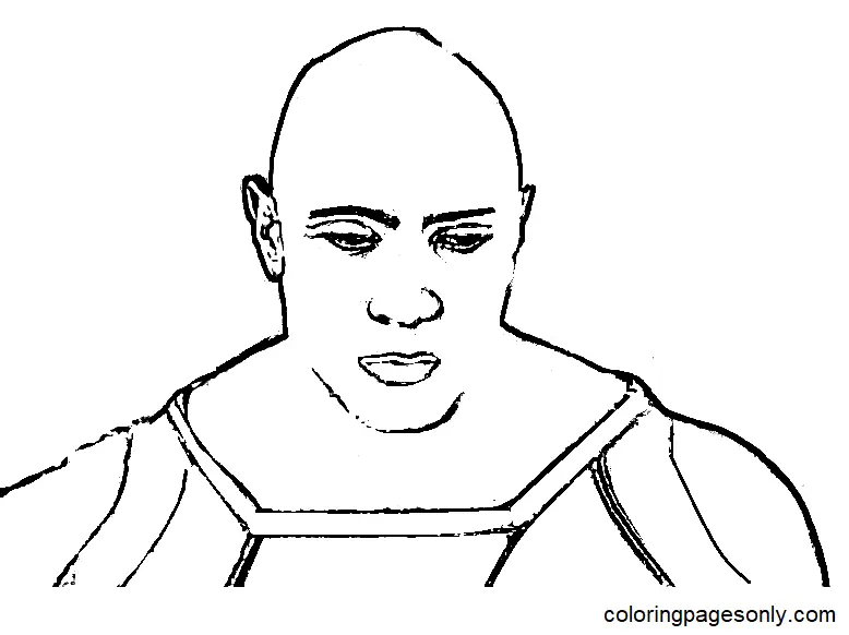 Black Adam Coloring Pages 30