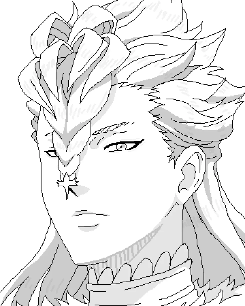 Black Clover Coloring Pages 23