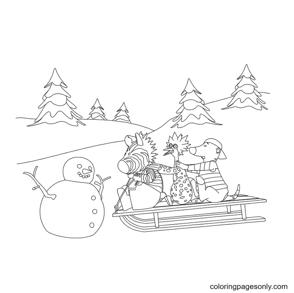 Black Widow Coloring Pages 114