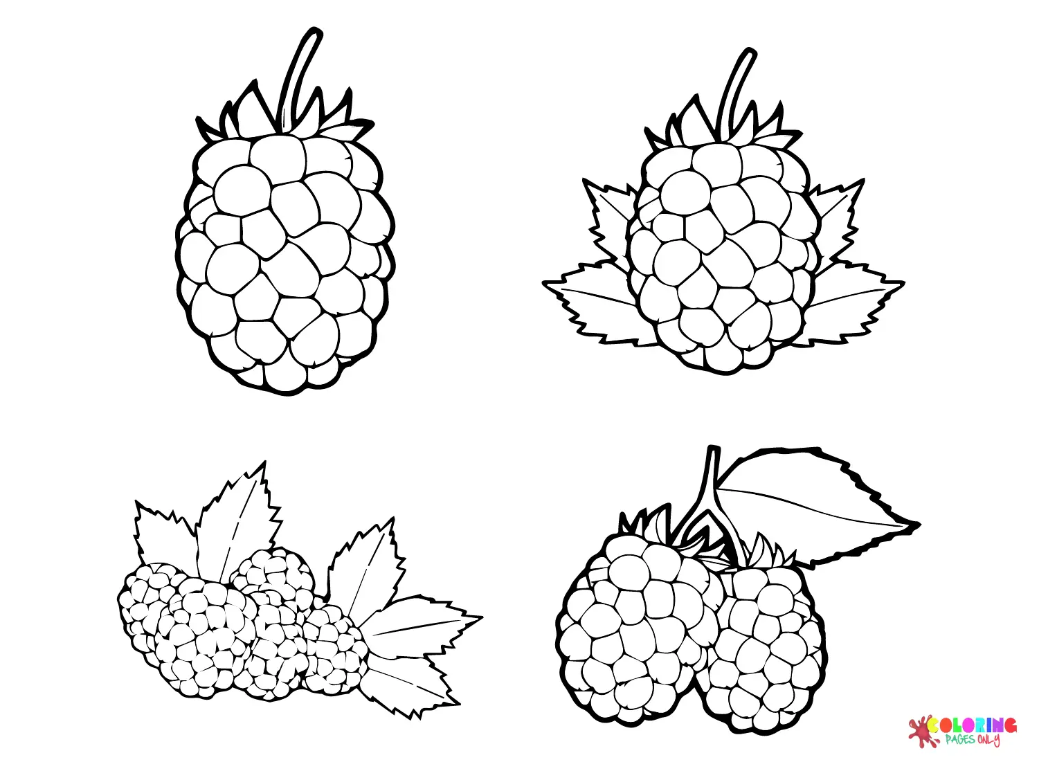 Desenhos de Amora Para Colorir 24