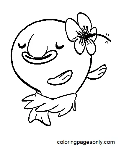 Blobfish Para Colorear 24