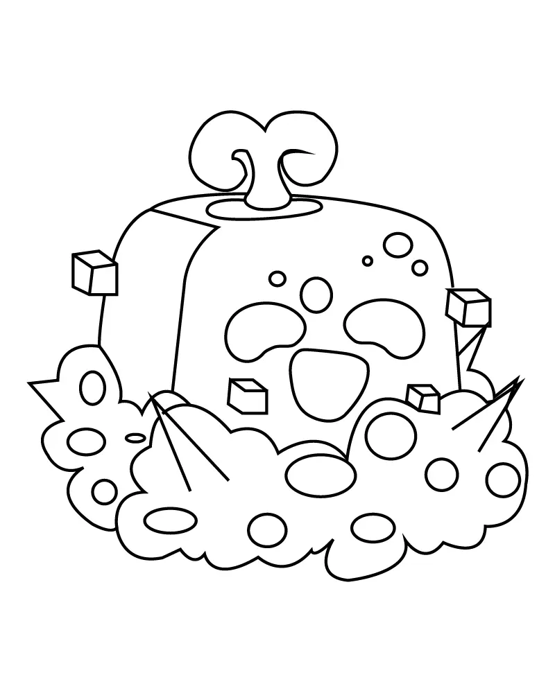 Blox Fruits Coloring Pages 2