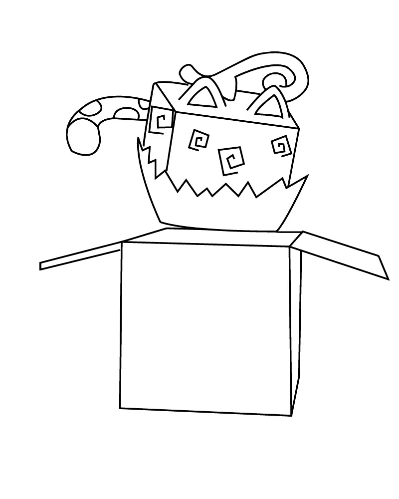 Blox Fruits Coloring Pages 8