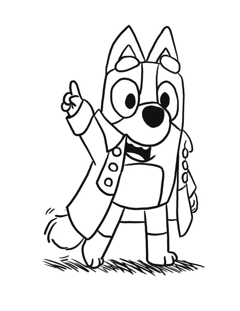 Bluey Coloring Pages 59
