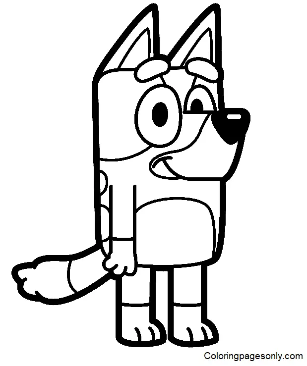 Bluey Coloring Pages 77