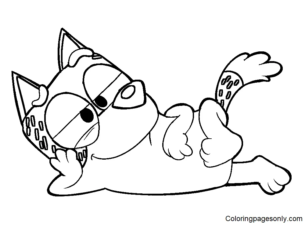 Bluey Coloring Pages