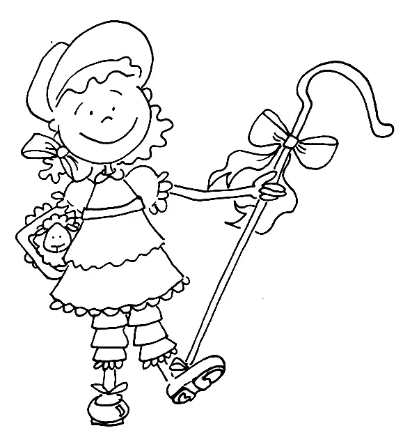 Bo Peep Coloring Pages 23