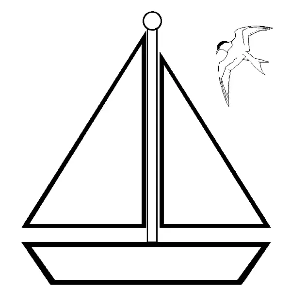 Boat Coloring Pages 13