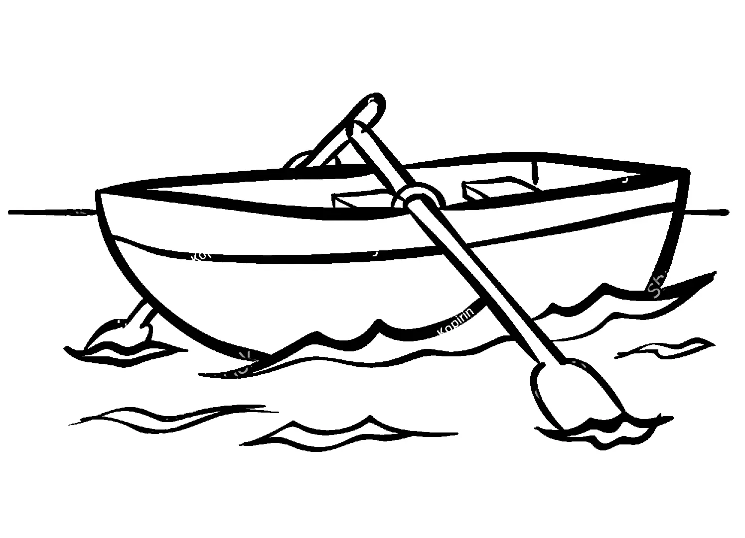 Boat Coloring Pages 18