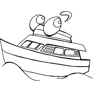 Boat Coloring Pages 31