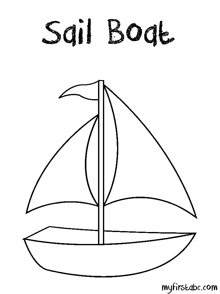 Boat Coloring Pages 38