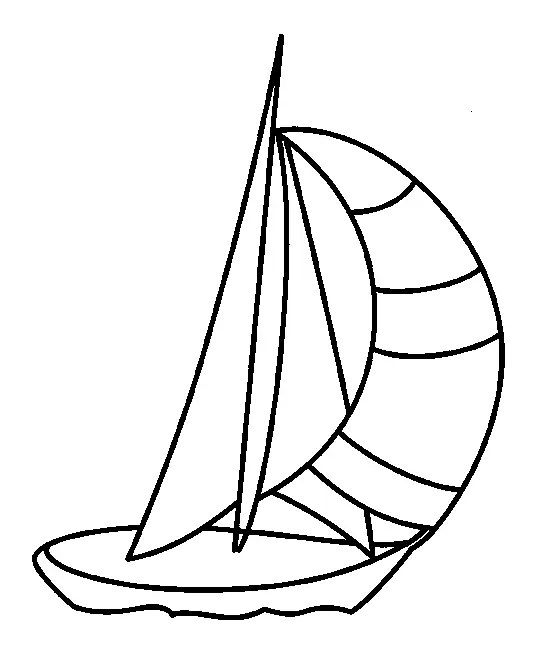 Boat Coloring Pages 39
