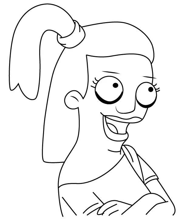 Bob's Burgers Ausmalbilder 22