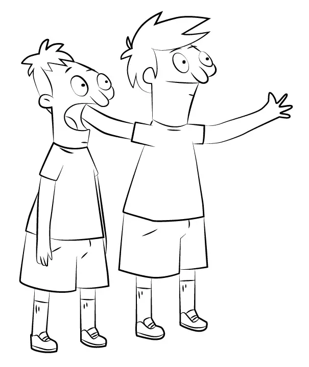Bob's Burgers Ausmalbilder 24