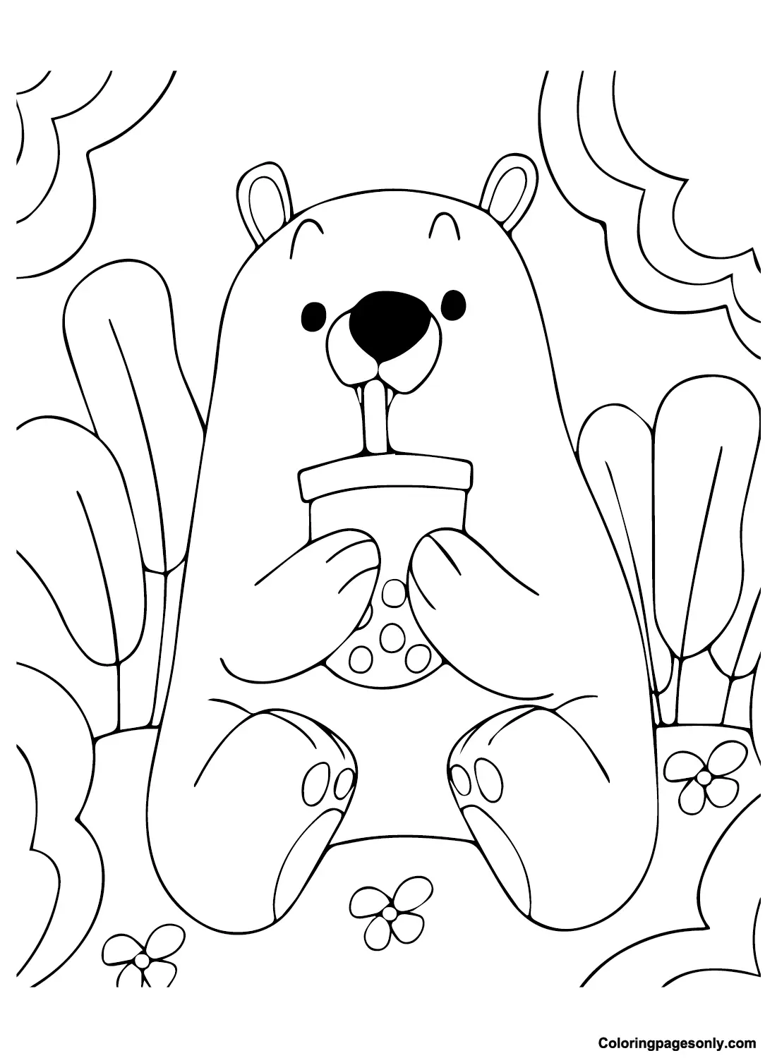 Boba Tea Ausmalbilder 17