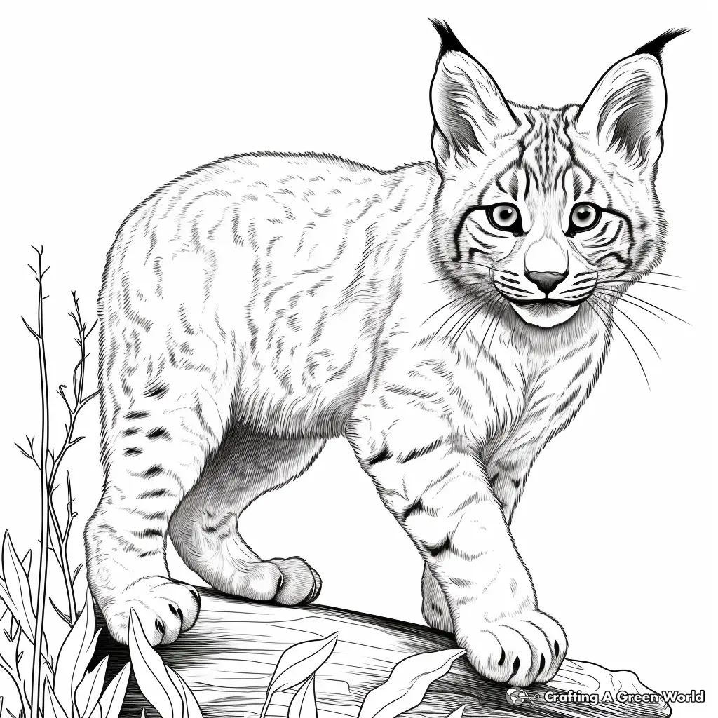 Bobcat Ausmalbilder 12