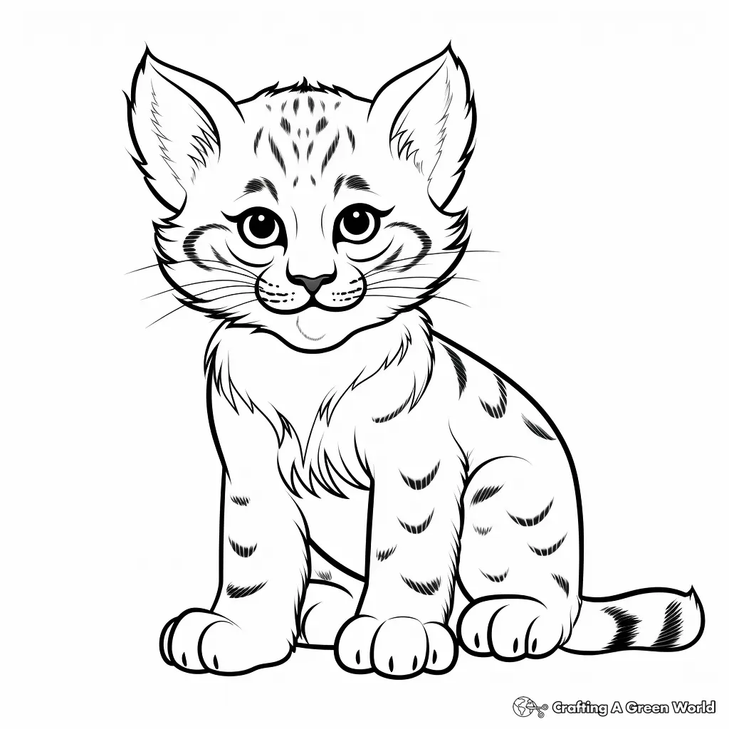 Bobcat Ausmalbilder 3