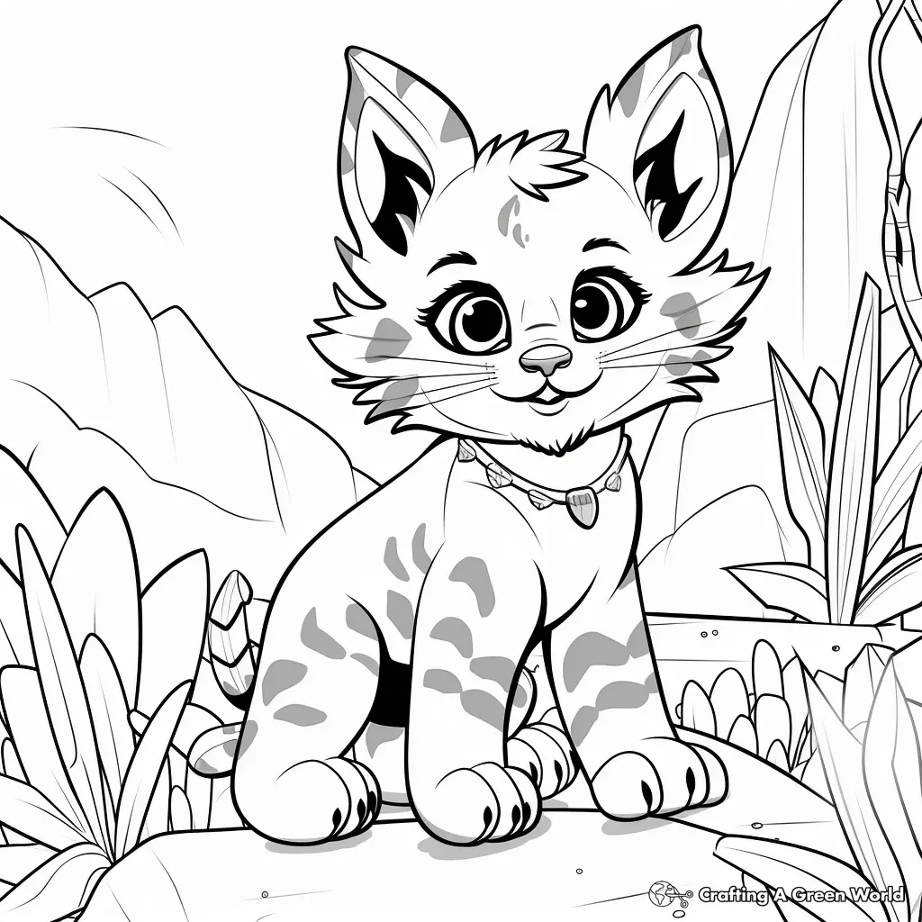 Bobcat Coloring Pages 73