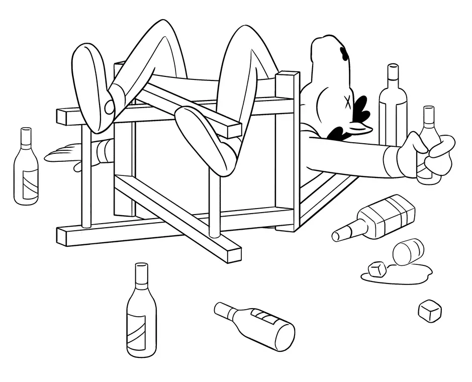 Bojack Horseman Coloring Pages