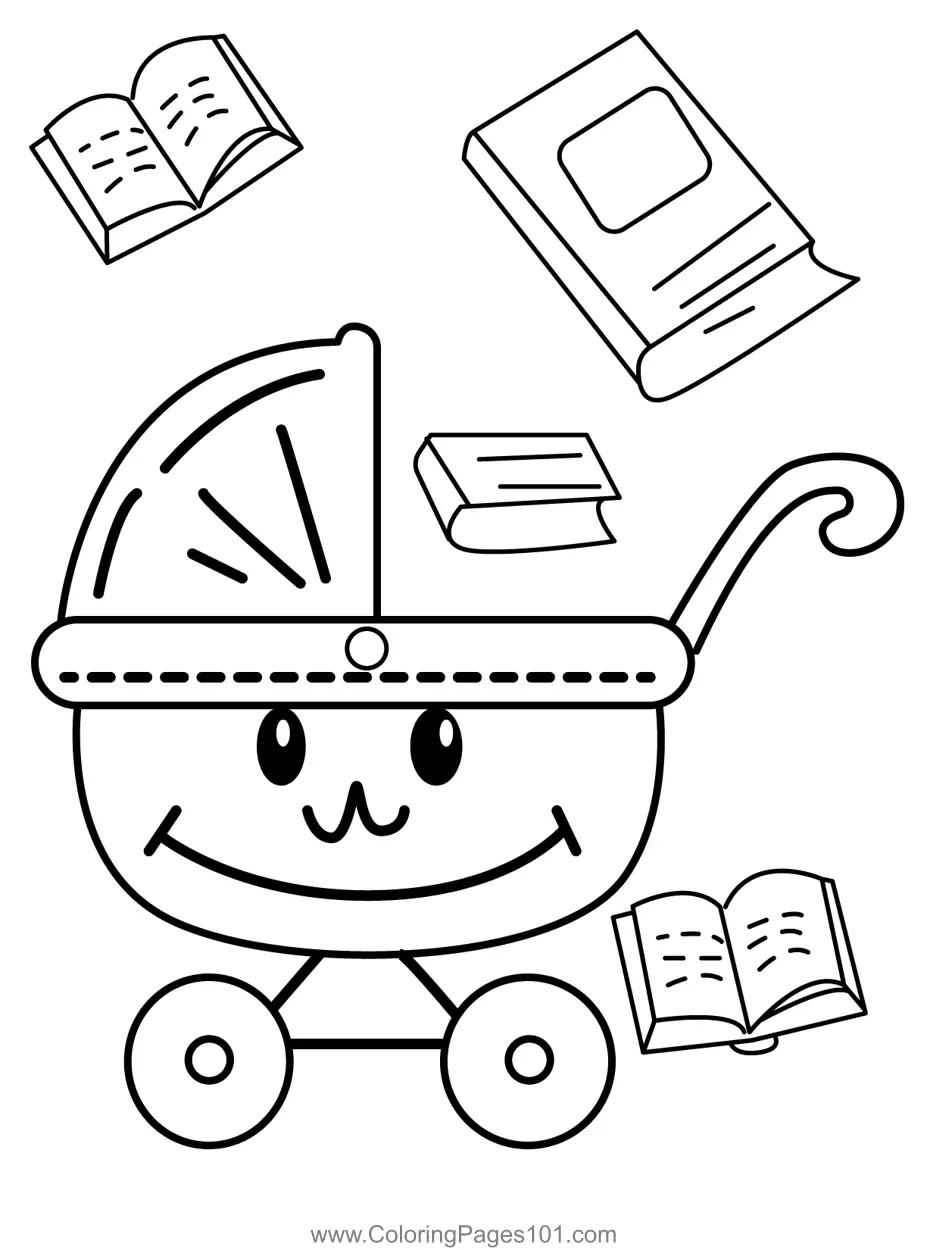 Books Coloring Pages 4