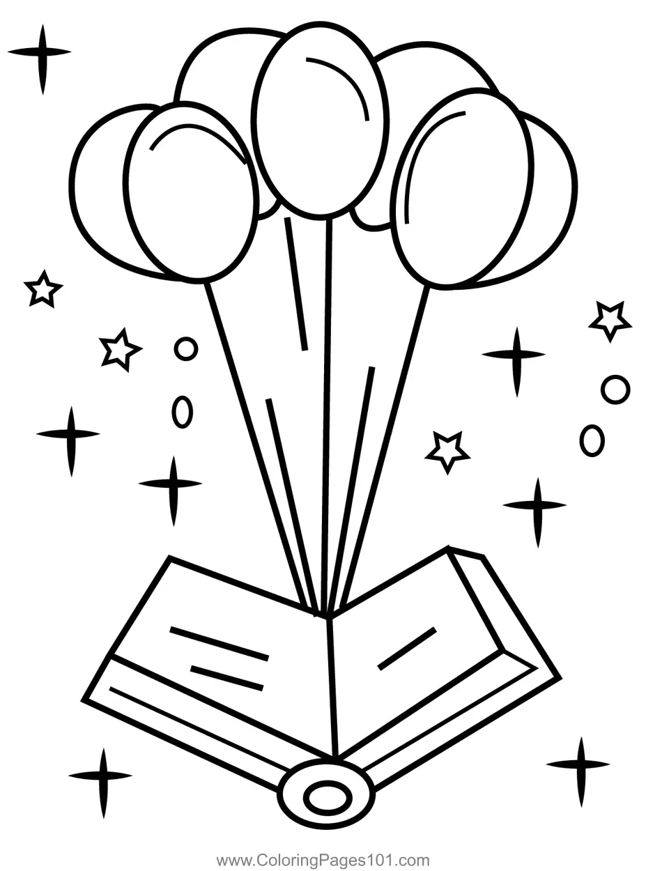 Books Coloring Pages 6