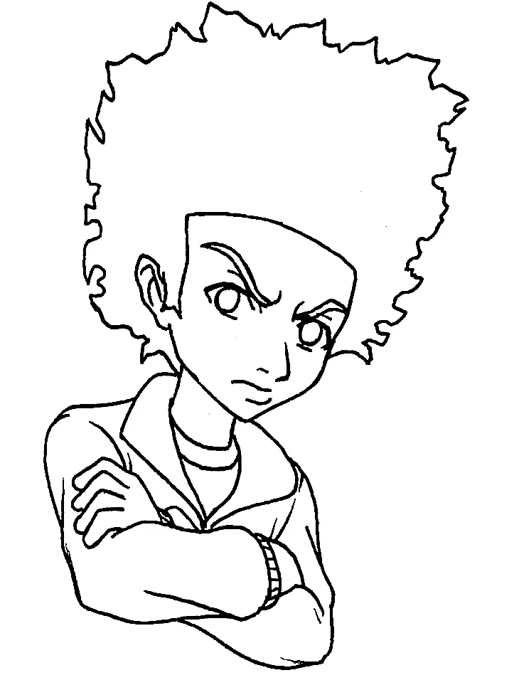 Boondocks Ausmalbilder 22