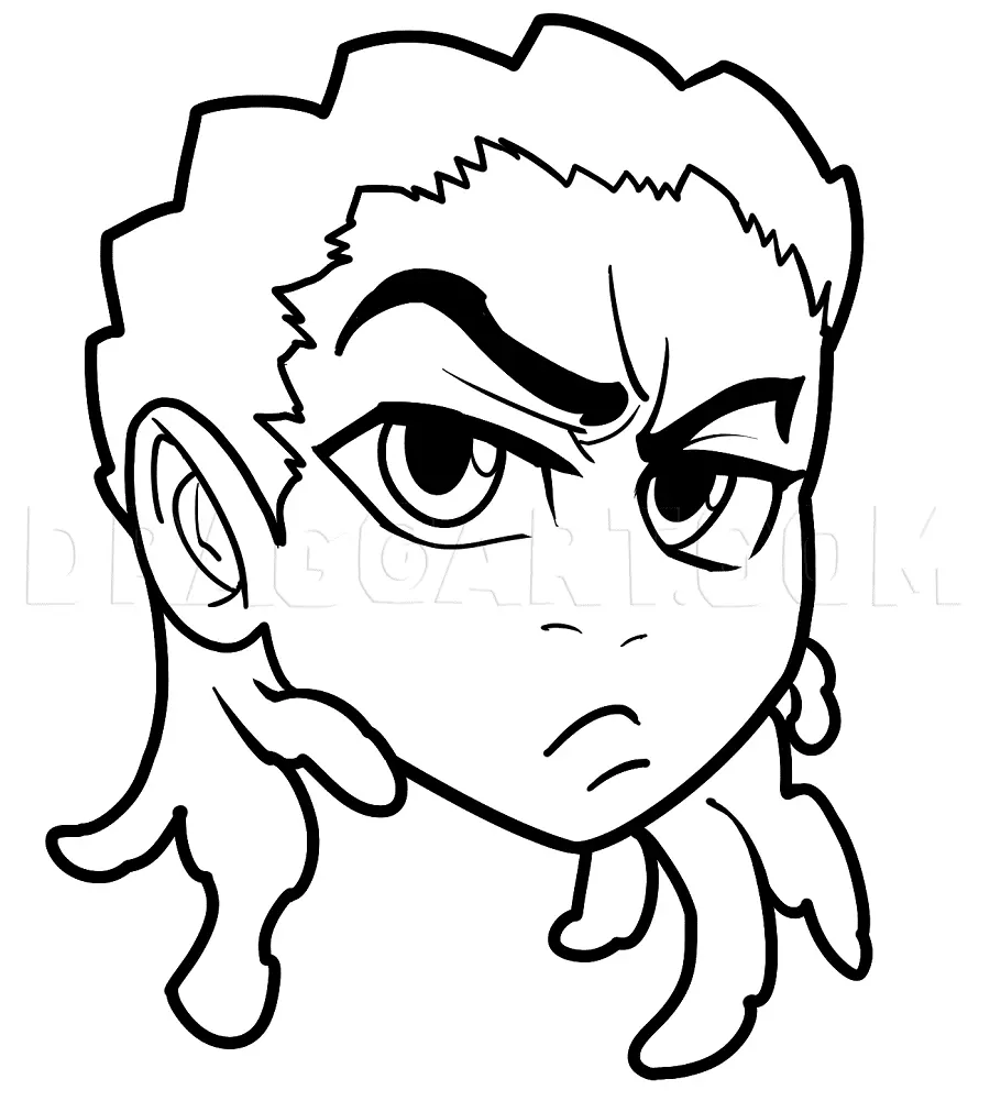 Boondocks Ausmalbilder 23