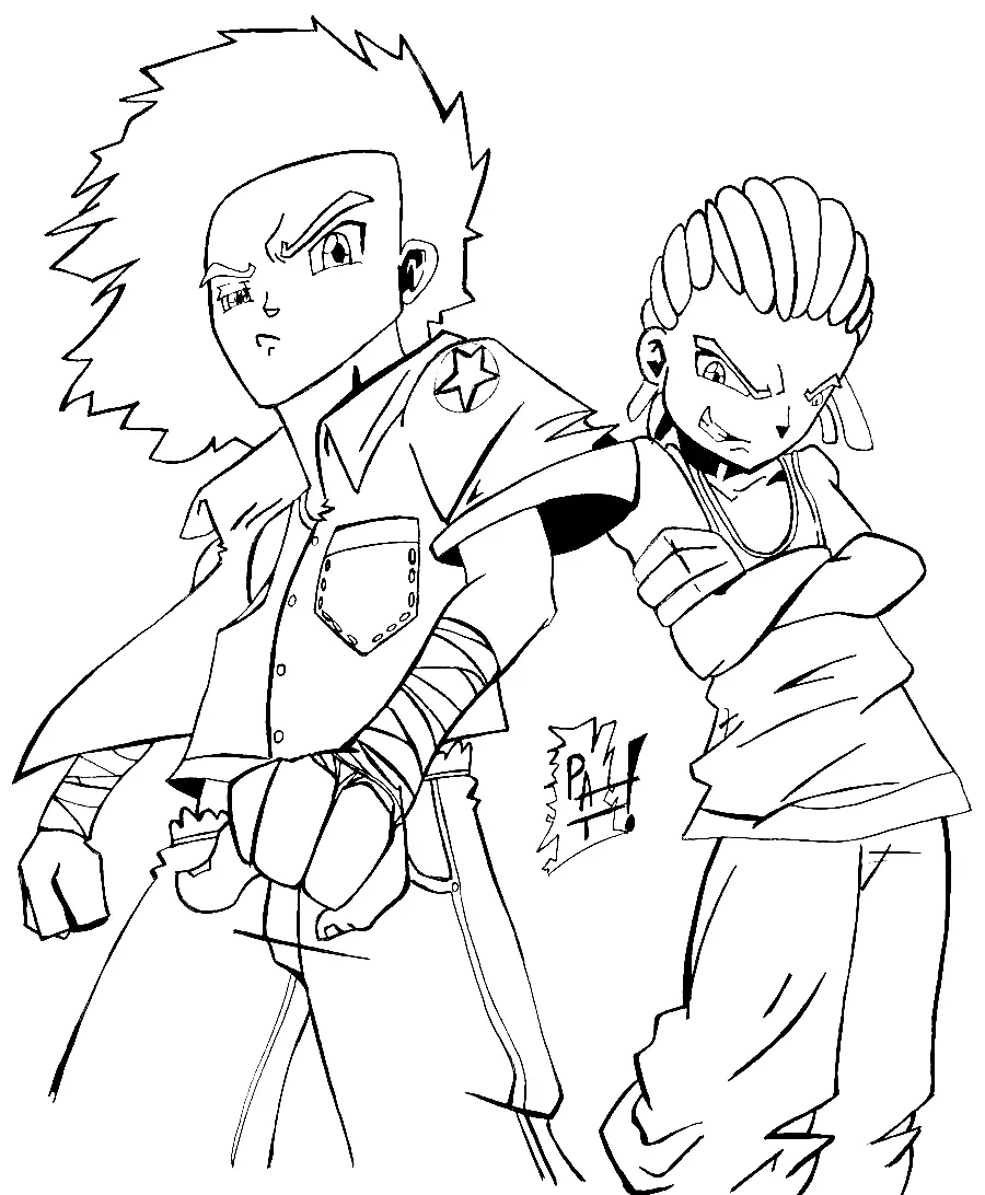 Boondocks Ausmalbilder 7