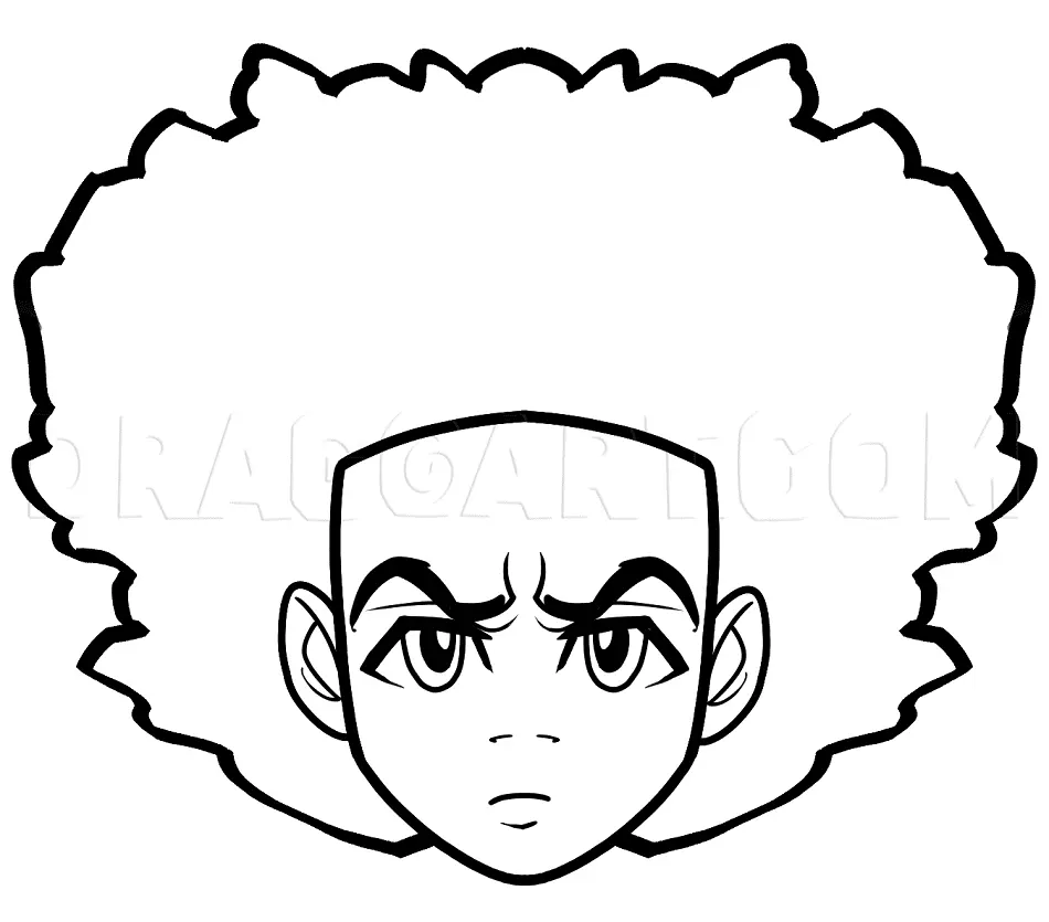 Boondocks Ausmalbilder 8