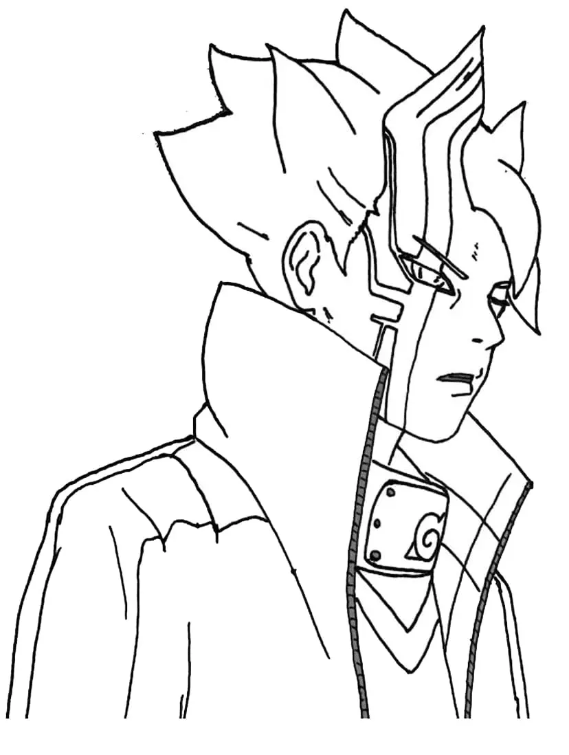 Boruto Coloring Pages 6