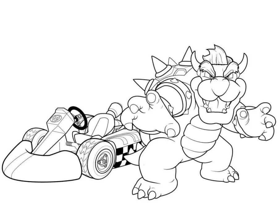 Bowser Ausmalbilder 20