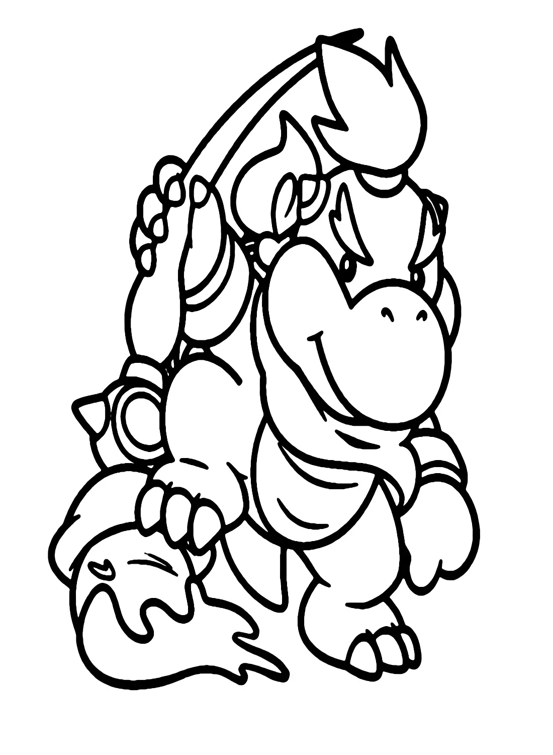 Bowser Jr Ausmalbilder 19