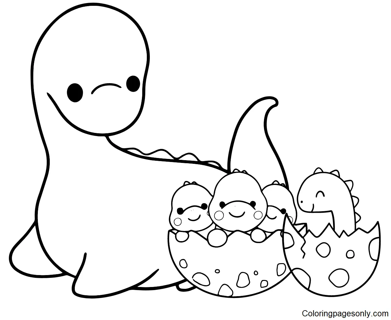 Brachiosaurus Coloring Pages
