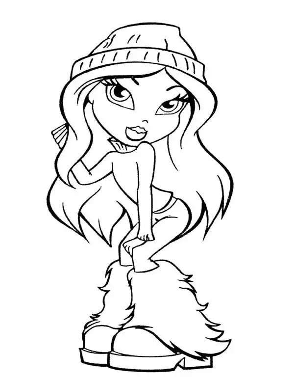 Bratz Coloring Pages 10