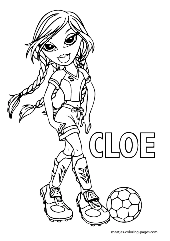 Bratz Coloring Pages 15