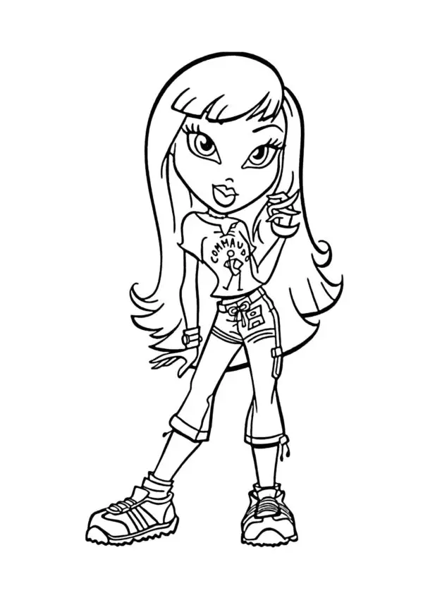 Bratz Coloring Pages 31