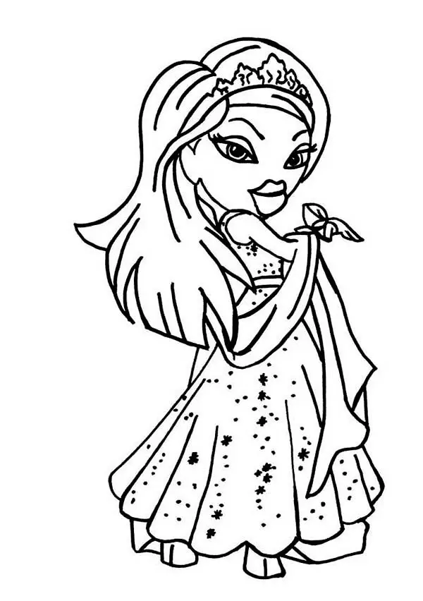 Bratz Coloring Pages 40