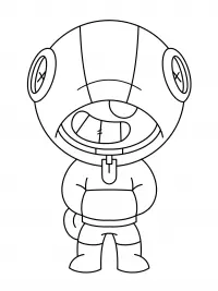Brawl Stars Coloring Pages 49