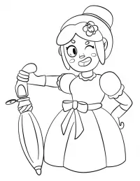 Brawl Stars Coloring Pages 50