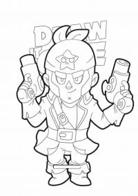 Brawl Stars Coloring Pages 52