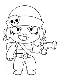 Brawl Stars Coloring Pages 53
