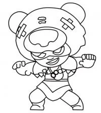 Brawl Stars Coloring Pages 55