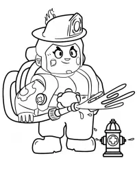 Brawl Stars Coloring Pages 57
