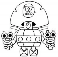 Desenhos de Brawl Stars Para Colorir 63