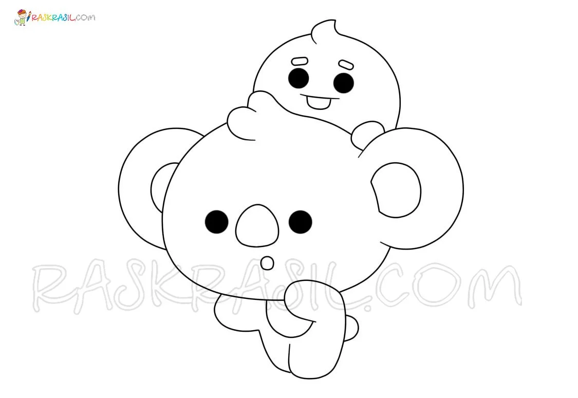 Bt21 Para Colorear 15